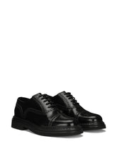 Francesina leather derby shoes